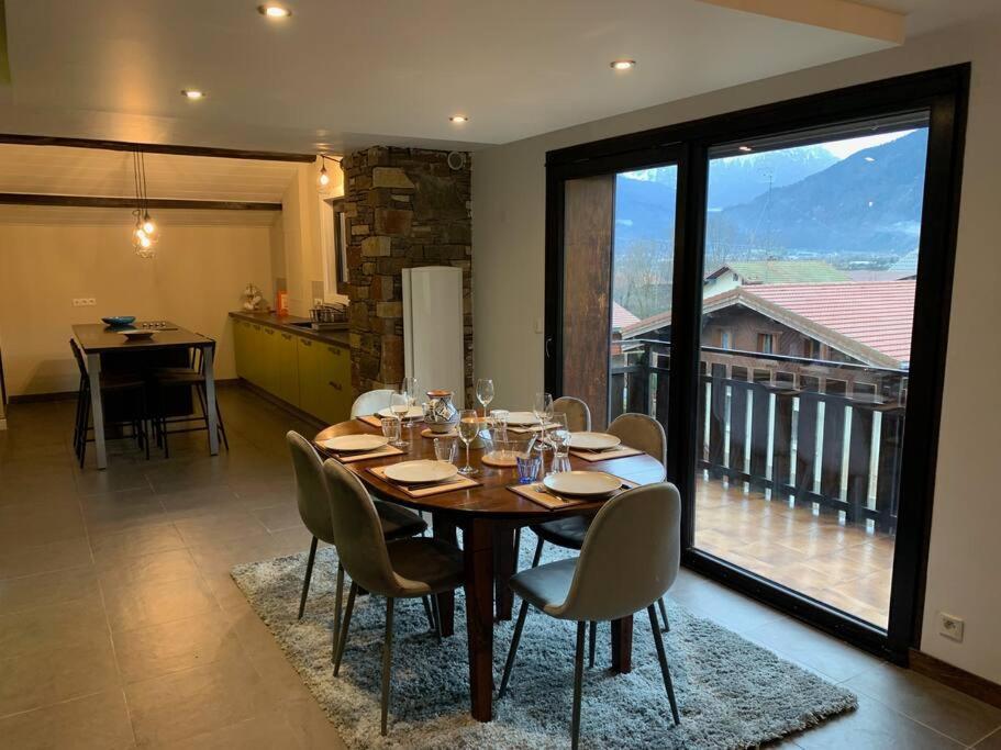 Duplex 3 Chambres Vue Mont-Blanc Domancy Exterior photo