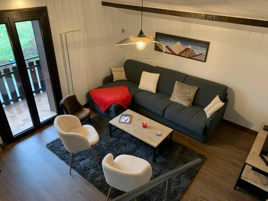 Duplex 3 Chambres Vue Mont-Blanc Domancy Exterior photo