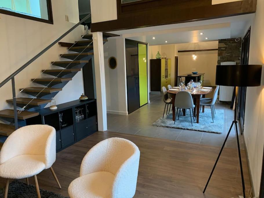 Duplex 3 Chambres Vue Mont-Blanc Domancy Exterior photo